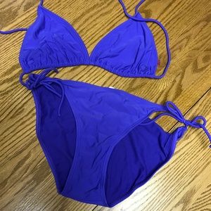 Purple OP size L Bikini